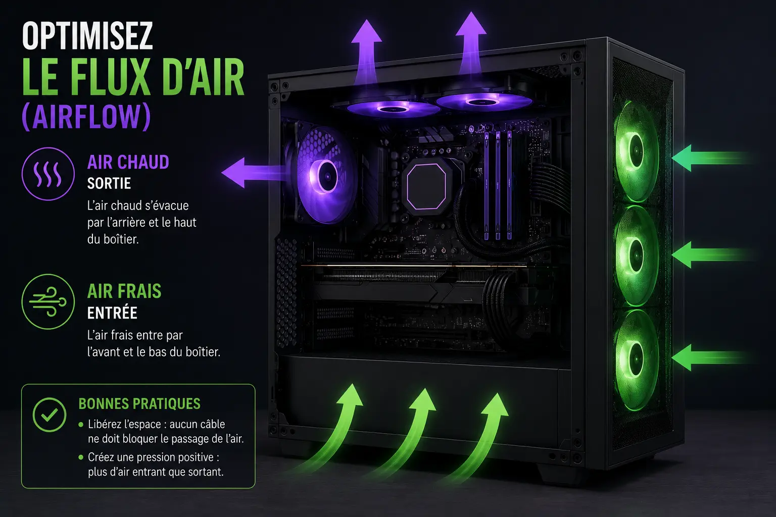 Flux d'air pc