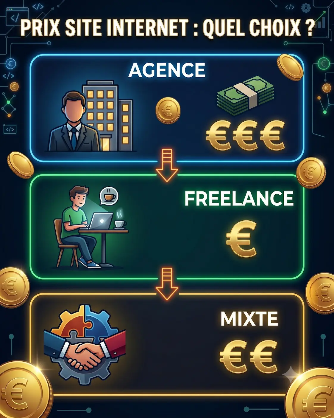 Quel est le prix d'un site internet en 2026 ? Le guide complet
