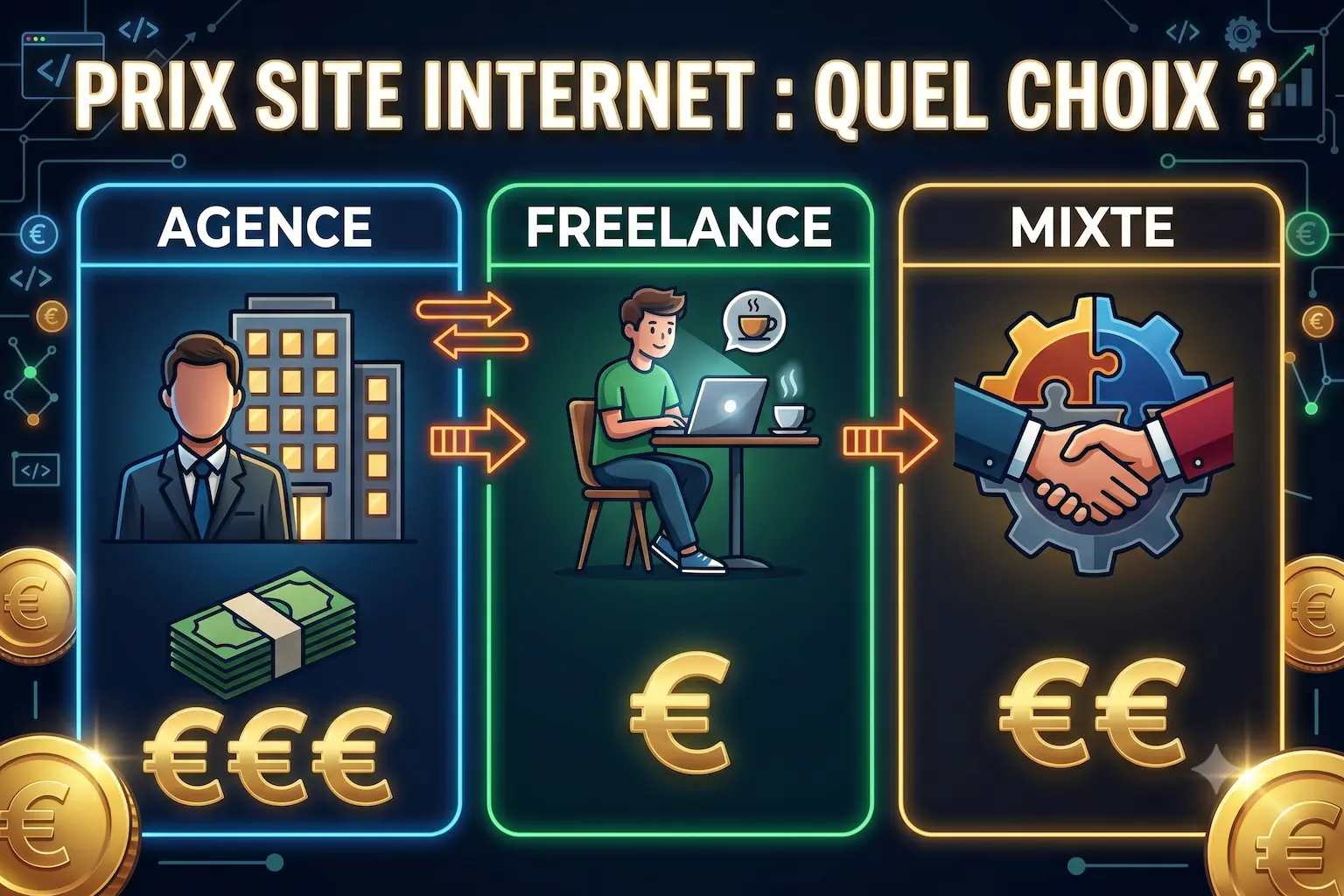 Quel est le prix d'un site internet en 2026 ? Le guide complet