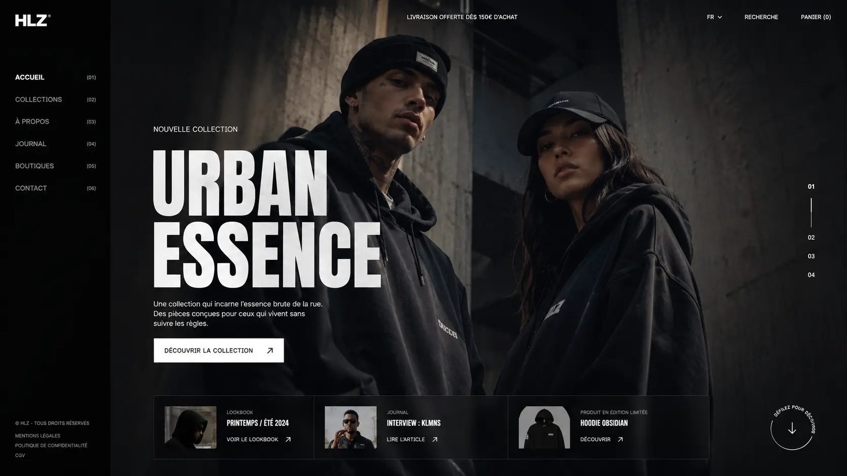 collection urbaine HLZ